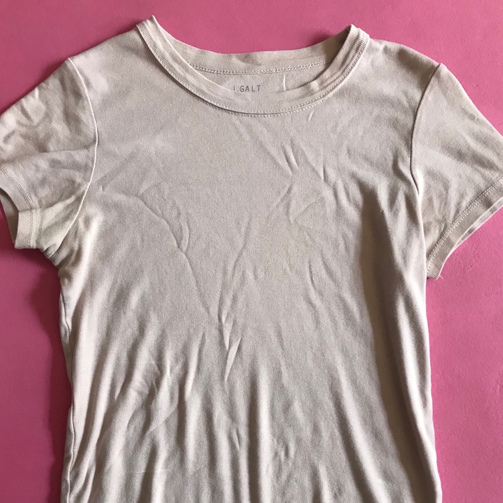 J Galt Baby Pink Tee